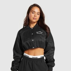 NWT Gymshark Cropped Bomber Jacket
